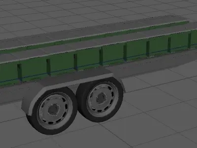 beehive trailer 3D model