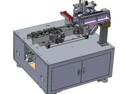 Automatic Epoxy Resin Dispensing and Potting Machine 3D model