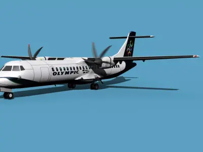 ATR  ATR-72-600 Olympic 3D model