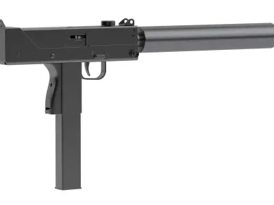 MAC-11 Machine Pistol 3D model