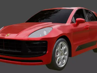 Porsche Macan GTS  3D model