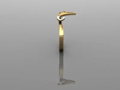 Women Ring 3D print model