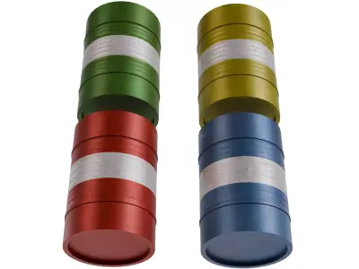 Metal Barrel V1 Low-poly 3D model