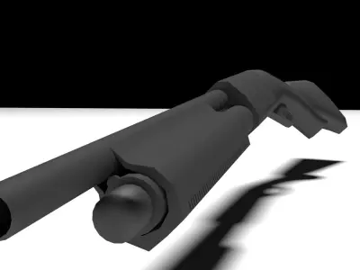 military gun 3D model