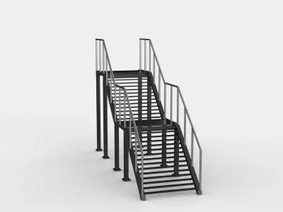 staircase 3D model purchase