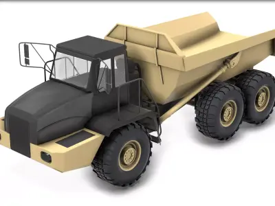 Heavy equipment - Vehicle 004 3D model