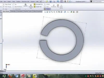 SheetMetal problem Free 3D model