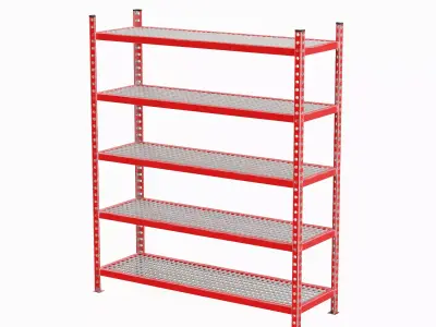Iron Shelf 02 3D model