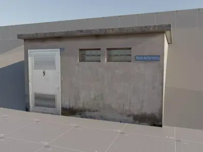 E10s Electrical Box 02 3D model