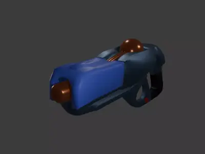 Elemental Sci-Fi Gun 3D print model