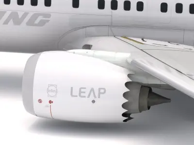 Boeing 737-800 MAX 3D model
