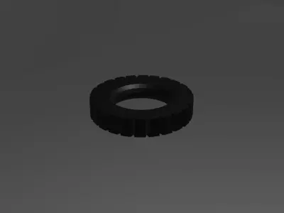 TIRE 3D model Free low-poly 3D model