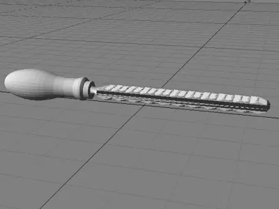 Craftsman Handtools - Rasp 3D model