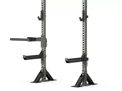Helios Outdoor Rack Low-poly 3D model