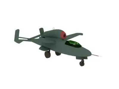 AIRCRAFT HE162 3D model