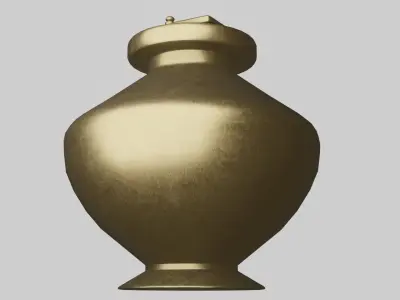 Brass Container Free 3D print model