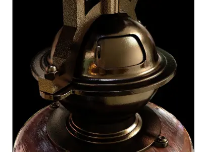 Antique Pepper Mill 3D model