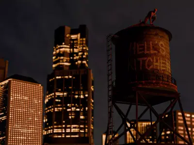 Water Tower  3D model