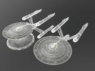 25DSC Enterprise 3D model