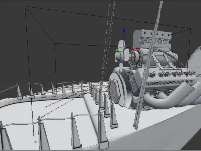 Air Ship  3D model