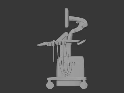 Ultrasound Machine - USG 3D model
