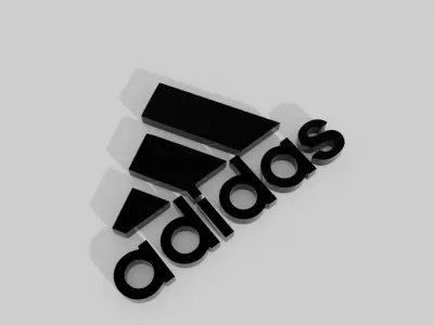 ADIDAS LOGO 3D 3D print model