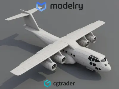 Cargo Aircraft 3D model buy