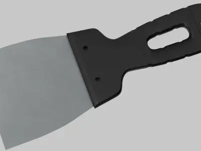 Spatula Putty knife 3D model