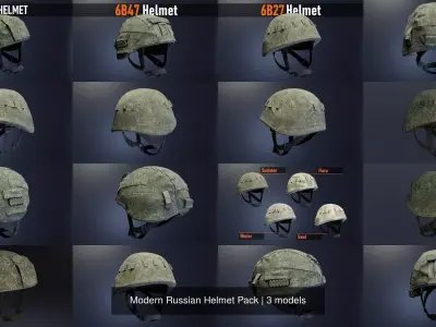 Modern Russian Helmet Pack