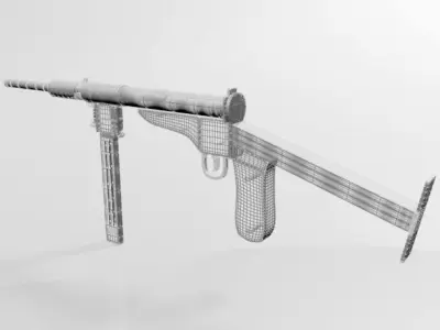 MP 3008 Gun 01 3D model