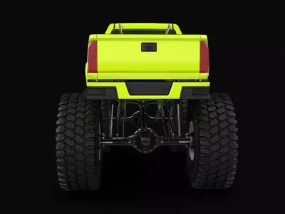 Monster Truck 3D model shop
