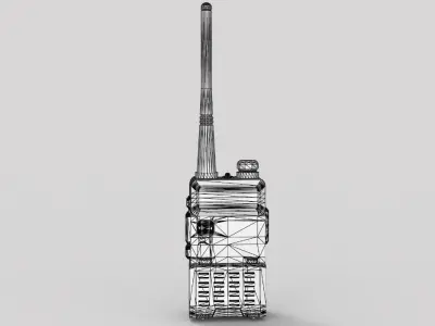 Radio walkie talkie 3D model