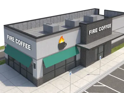 Retail-153 Retail Store 3D model