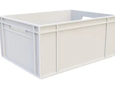 Universal plastic container 3D model