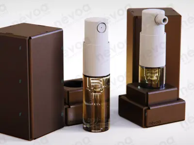 Vial Series - Mist sprayer - Cream pump - 1-5 ml 3D Model Pack
