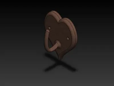 Wall hanger Free 3D model purchase
