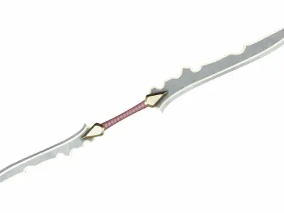 Double sword 5 3D model
