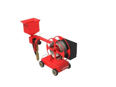 Submerged arc welding Free 3D model