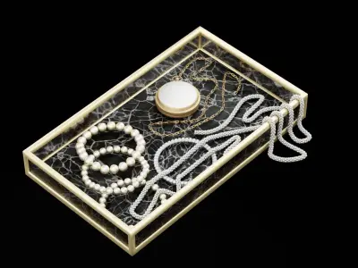 Jewelry Box Low-poly 3D model buy