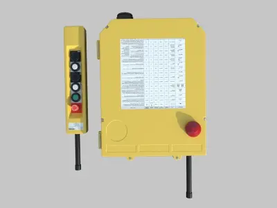 Crane Control 3D model