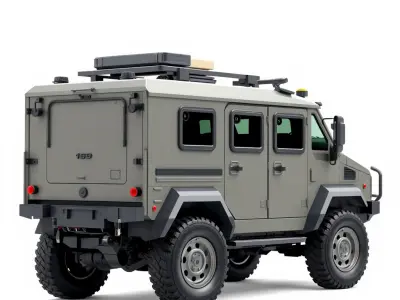 Armored Vehicle Model Pack for HighDetail Rendering and Game ... Low-poly 3D model