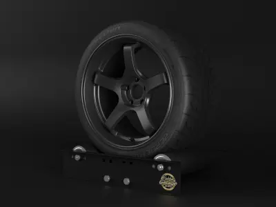 ROTA RT5-R Low-poly 3D model