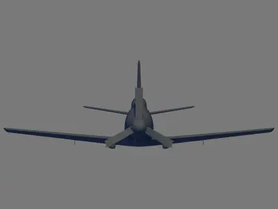 A2D-1 Skyshark 3D model