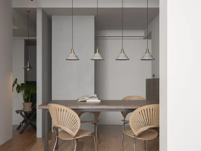  Office interior scene 09 3D model