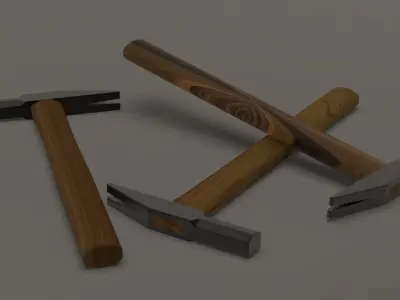Tack Hammer 3D print model