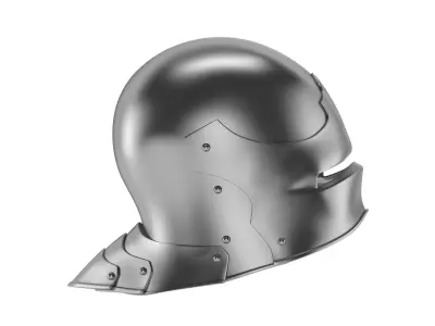 Medieval Helmet 10 3D model