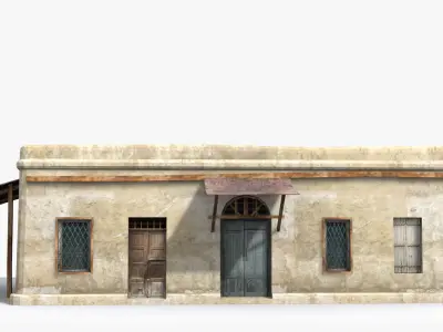 Arab x6 Low-poly 3D model