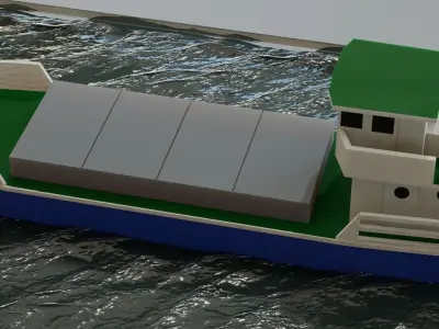 Kpt Czochracz Toy Ship  3D model