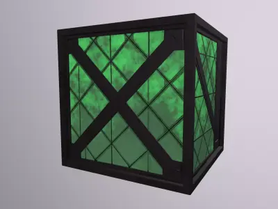 Box Valorant Low-poly 3D model