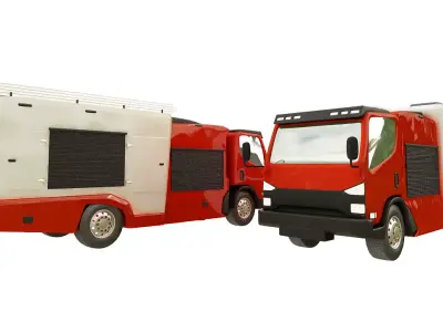 Special SCDF officers can tackle fires and medical emergencies 3D model